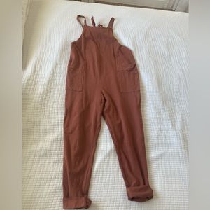 Storqe maternity anytime overalls, cinnamon brown, great condition, size xs
